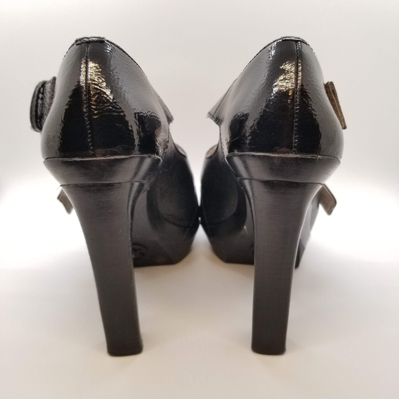 Michael Kors Open Toed Chunky Heels - Picture 8 of 8